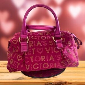 Victoria’s Secret Pink Y2K Monogram Satchel Hand Purse